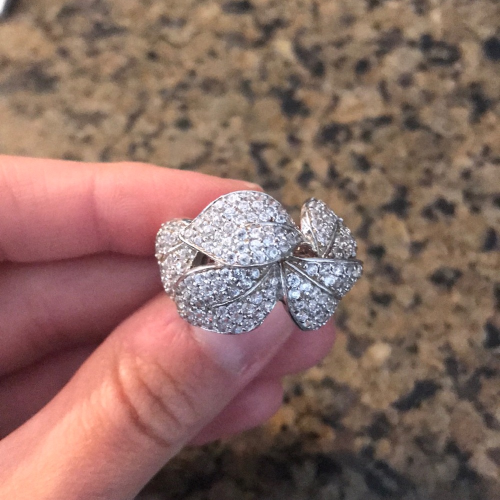 Sterling Silver Statement Ring - image 1